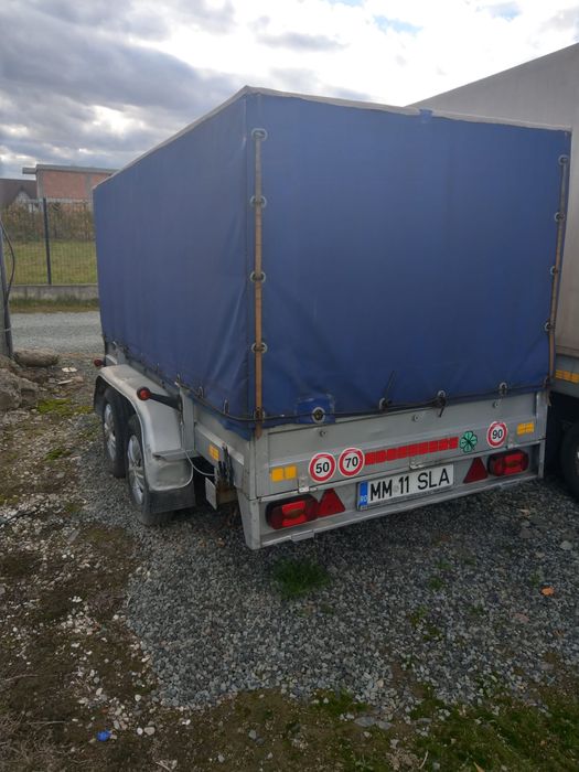 Remorca O2 2axe, 2000kg