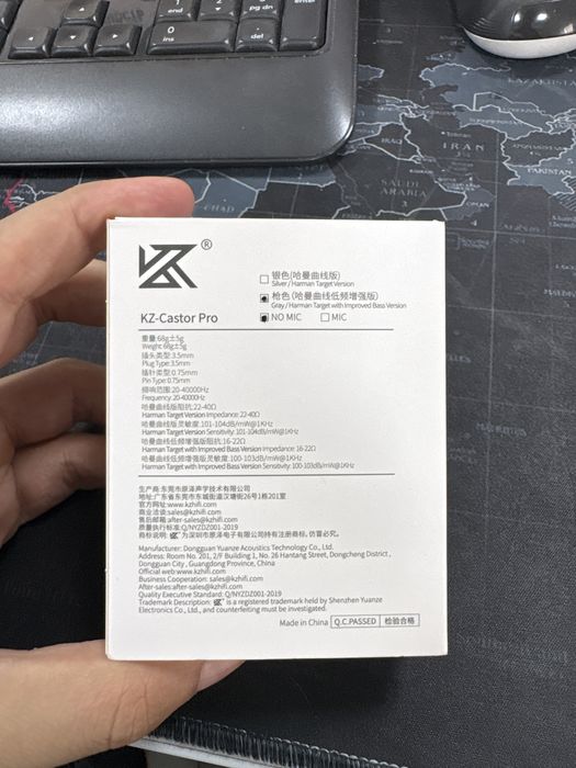 Kz Castor Pro наушник для музыкантов и cs 2