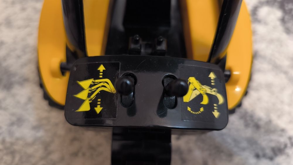 Jucărie Buldoexcavator interactiv mecanizat gen Bruder