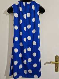 Копринена рокля Moschino