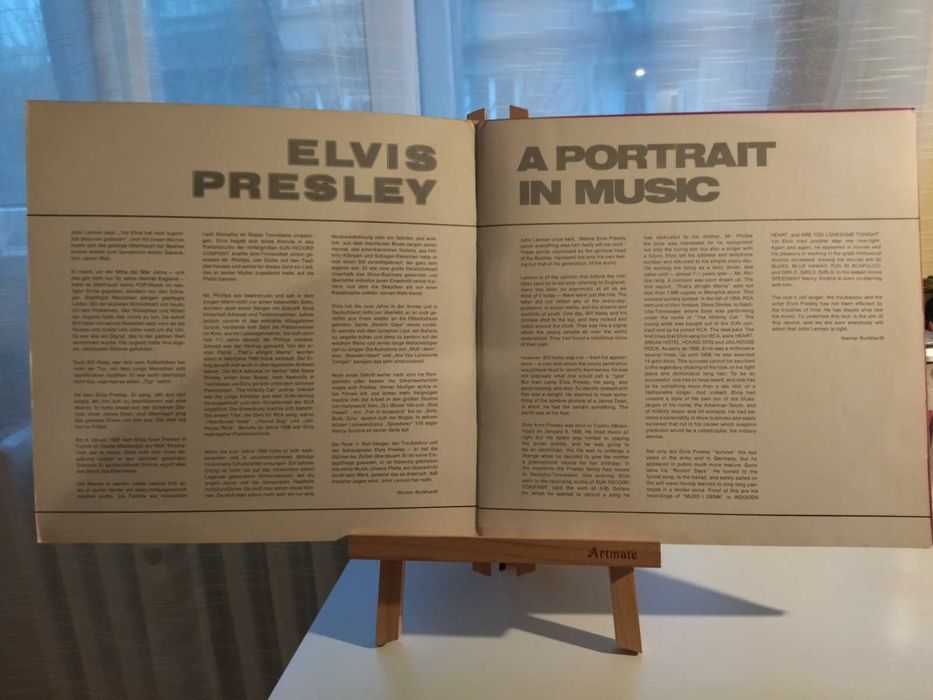 Грамофонни плочи, винил, Elvis Prеsley - LPM 4088 и SRS 558, Doors