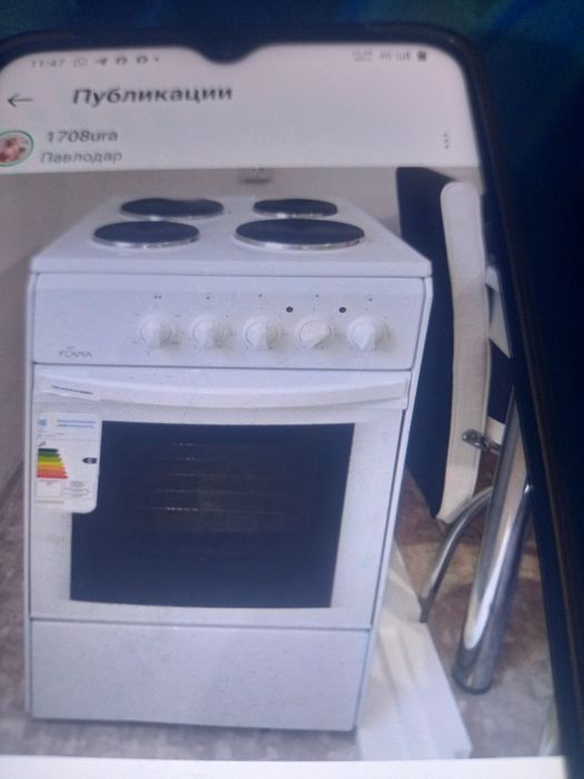 Продам электро плиту новая 4 камфорки