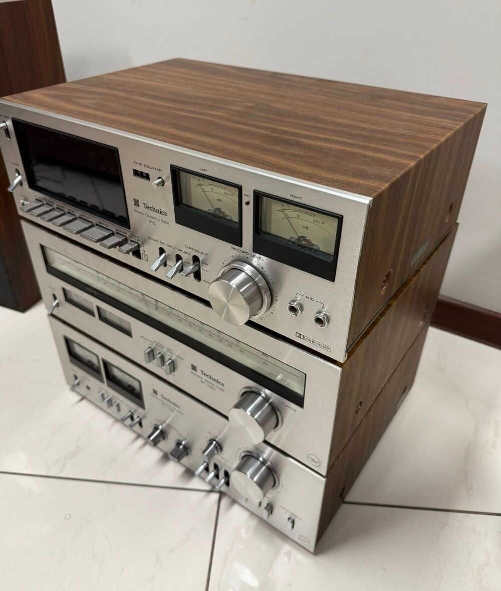 Ретро аудио сет TECHNICS - Усилвател, Тунер , Дек + Колони SB-3030