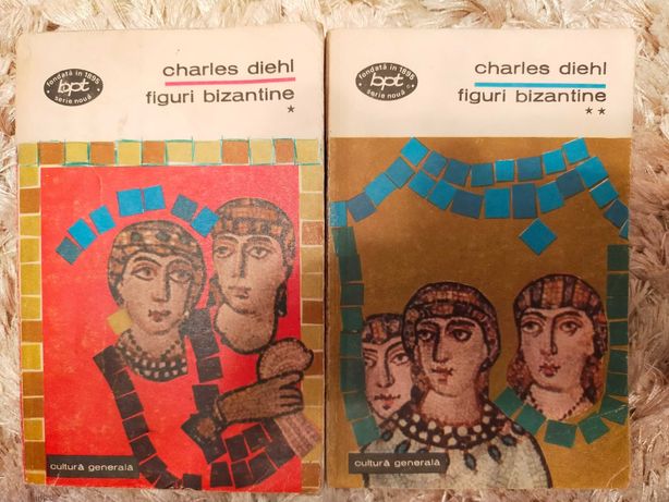 2 vol. Figuri bizantine de Charles Diehl