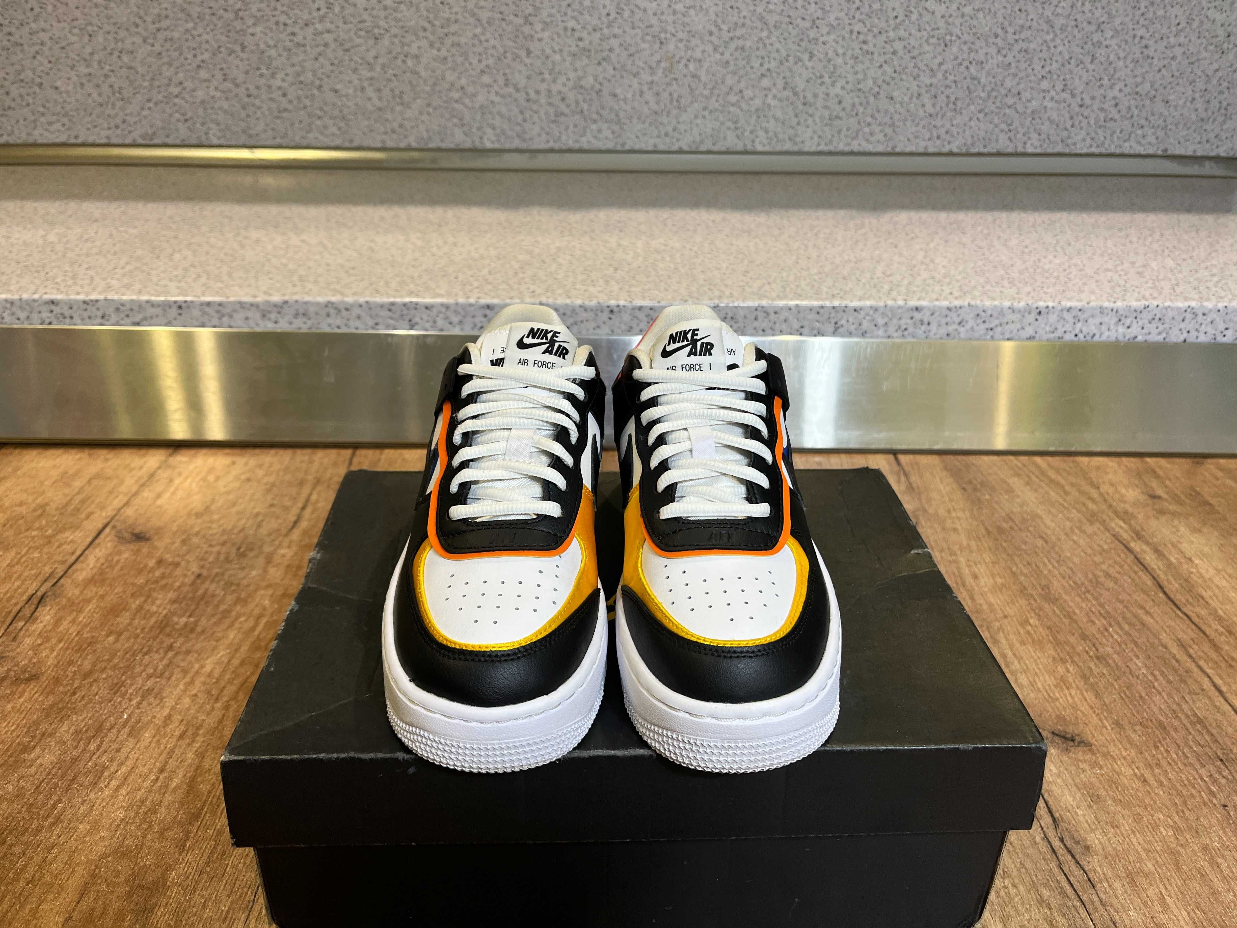 ОРИГИНАЛНИ *** Nike Air Force 1 Shadow White Black Multi 2