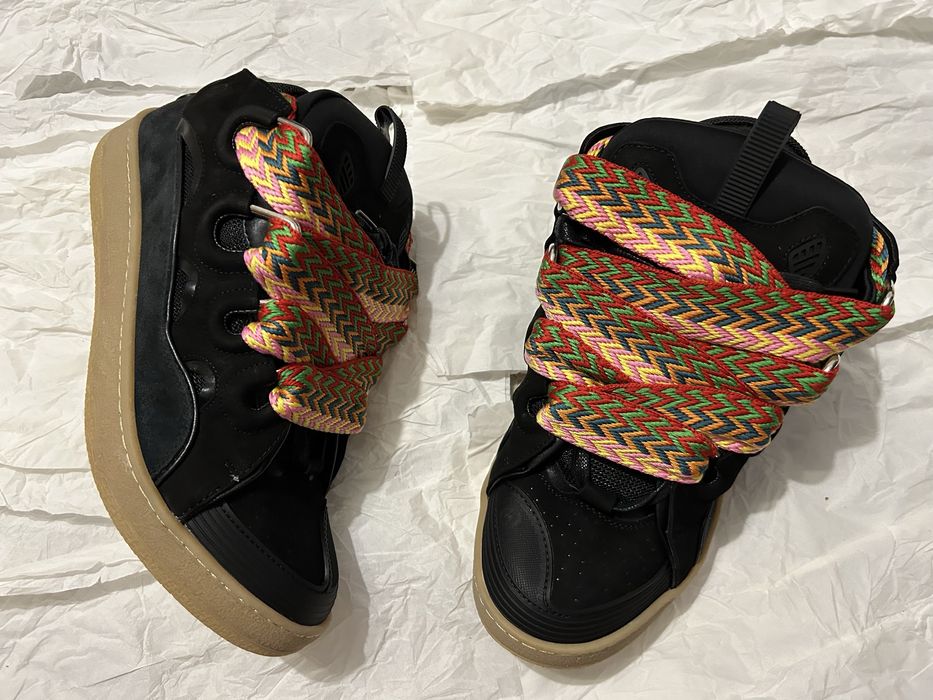 Adidasi Lanvin Curb Black