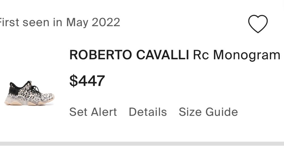 Оригинални маратонки / сникърси на Roberto Cavalli