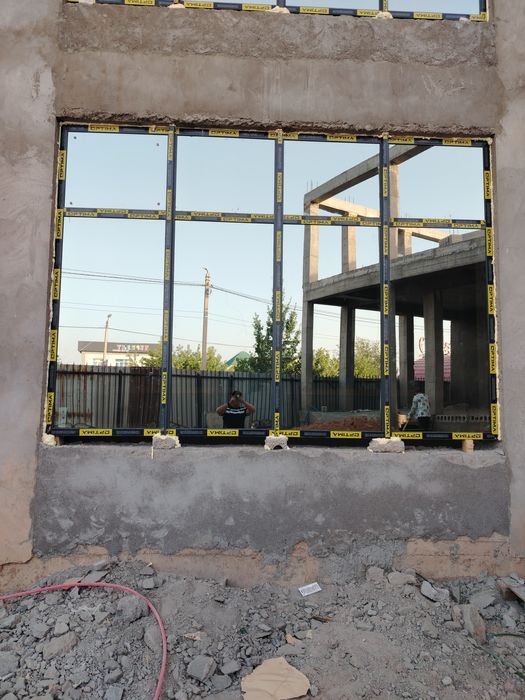 Алюминиевые ПВХ дверь окна..