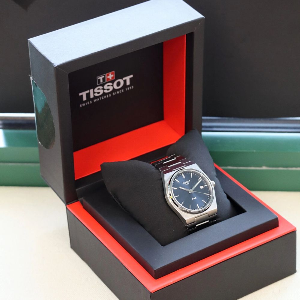 Ceas Tissot PRX albastru