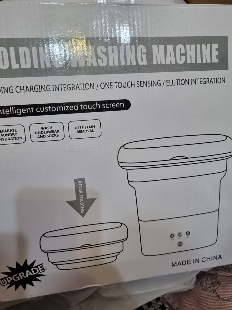Портативная складная стиральная машина