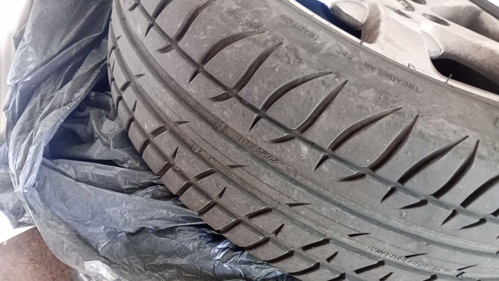 VAND 4 roti aliaj 16 INCH  cu anvelope de vara si bonus 1 rezerva otel