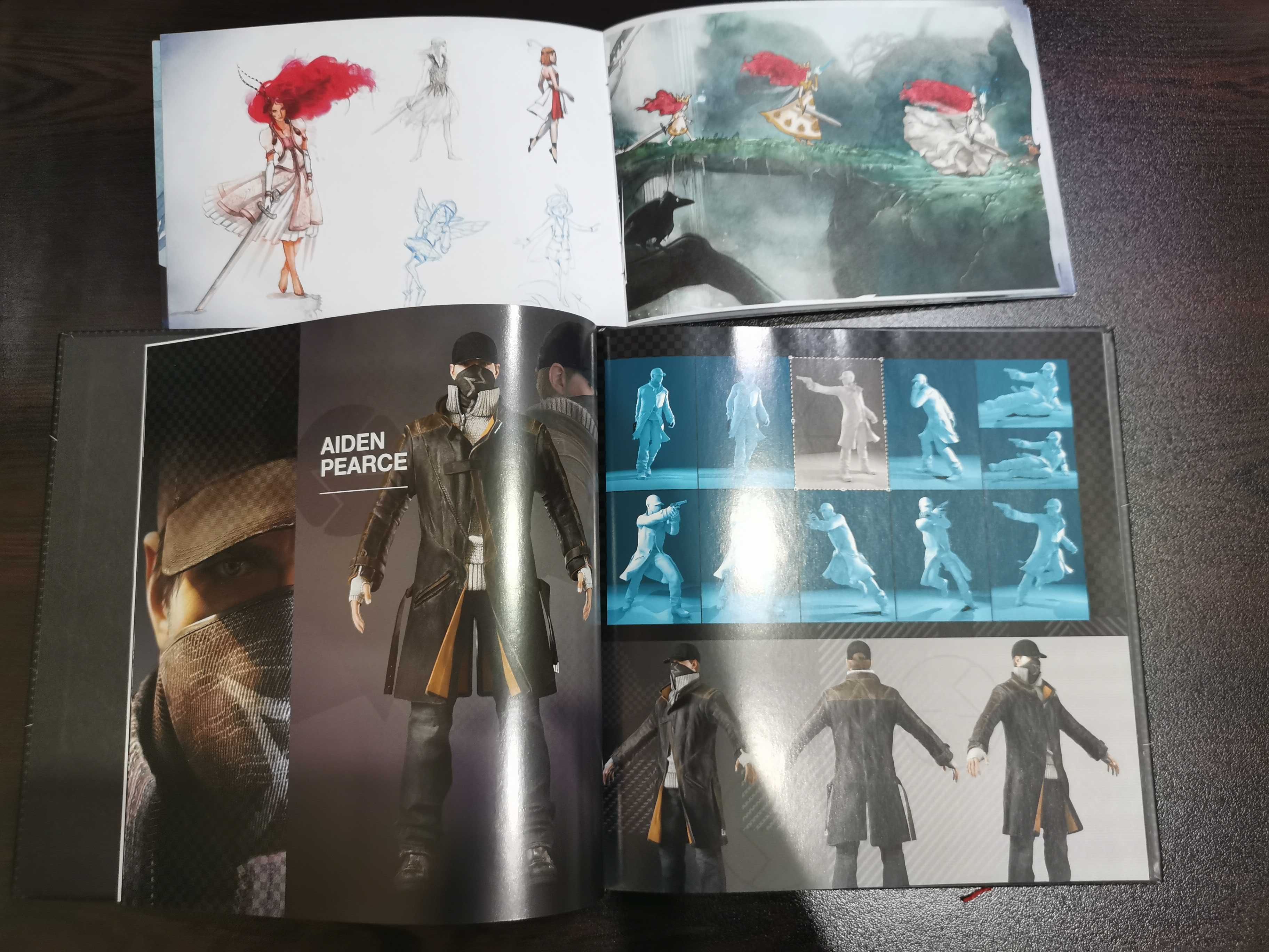 Artbook Naruto | Watch Dogs | Child of Light