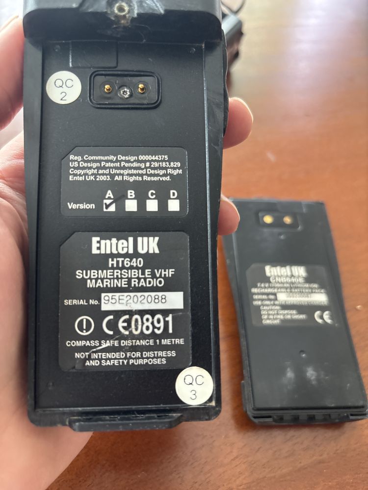 УКВ морска радиостанция Entel ,VHF marine radio
