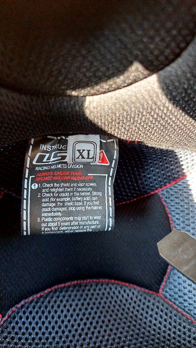 Cască moto LS2 Airflow nouă, mărime XL