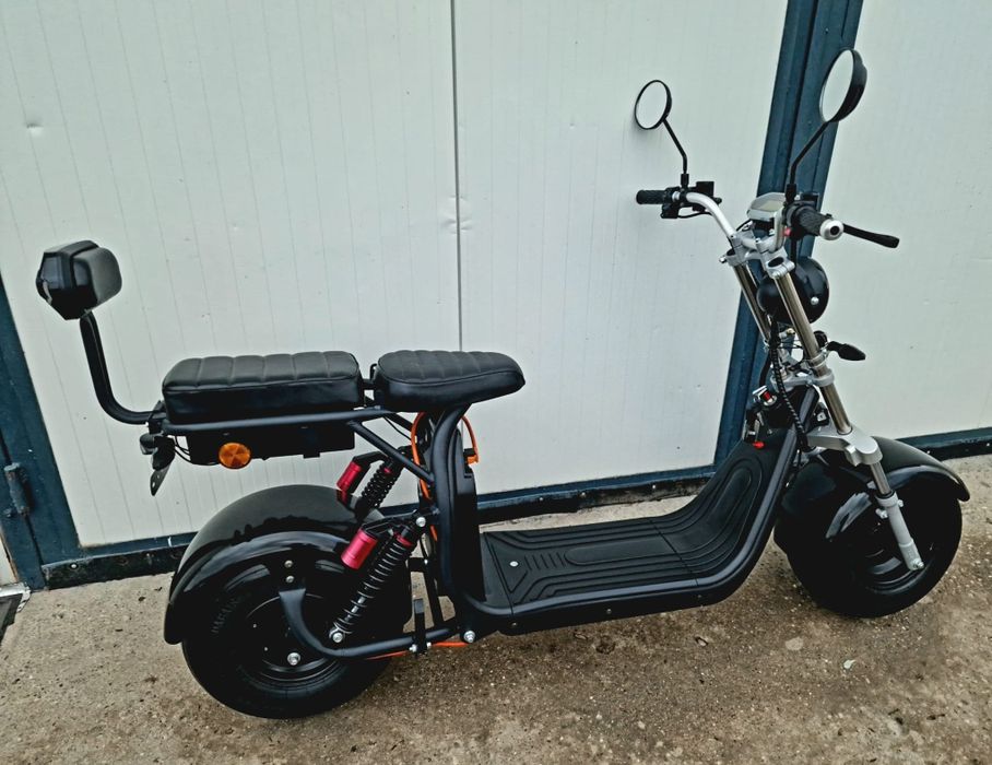 Scuter electric tip Harley – 60V 20Ah, autonomie mare, doar 330 km!