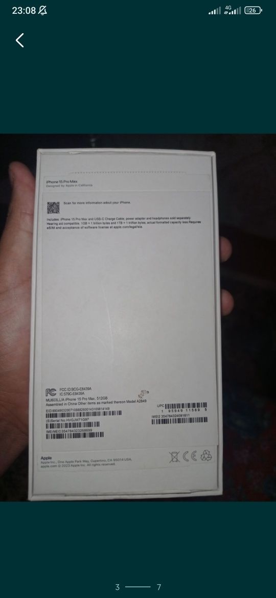 I phone 15 Promax