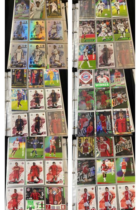 Cartonase de colectie topps UCL 24-25, top class 2024, top class 2025