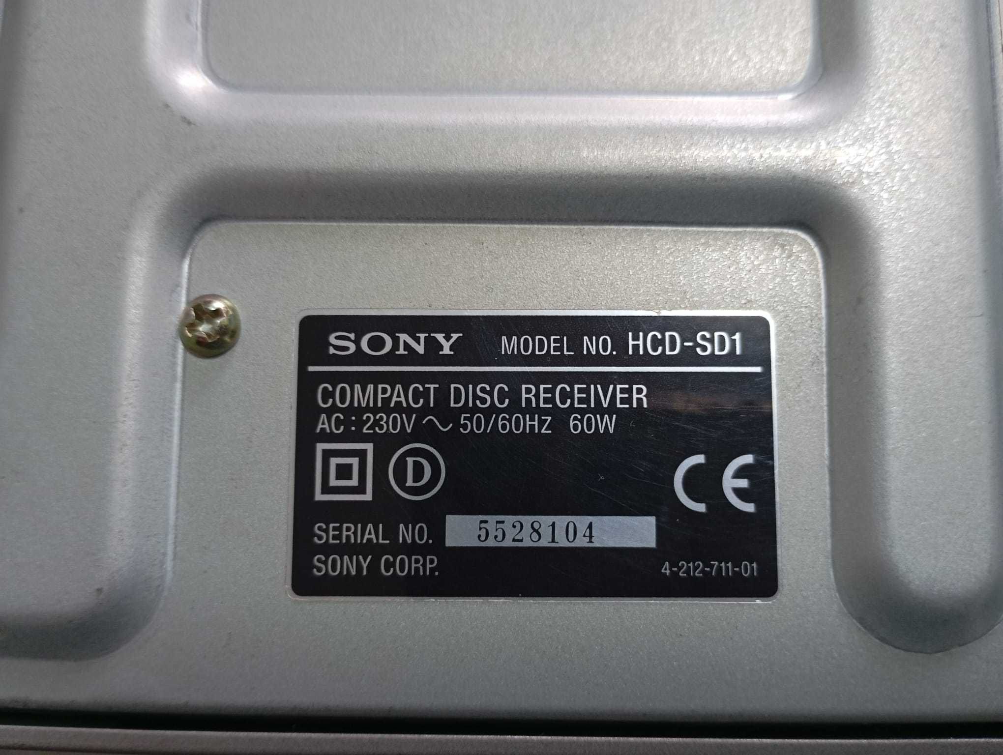 Amplificator tuner CD Sony HCD-SD1