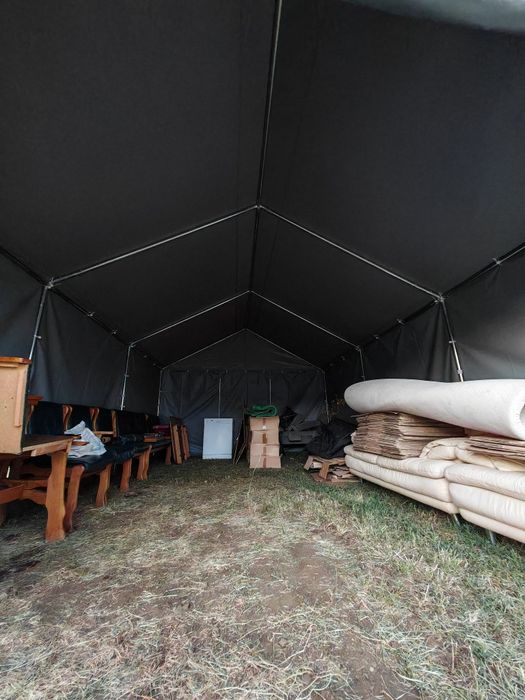 Cort depozitare Industrial - Hală - Garaj 6x4m NOU - Germania 700g