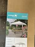 Pavilion pliabil Garden Place Janet 3x3 m, alb