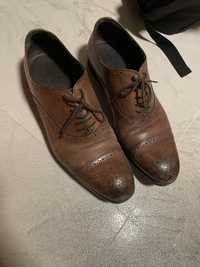 Кожени обувки Armani