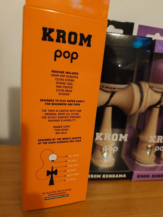 Kendama KROM pop sticky