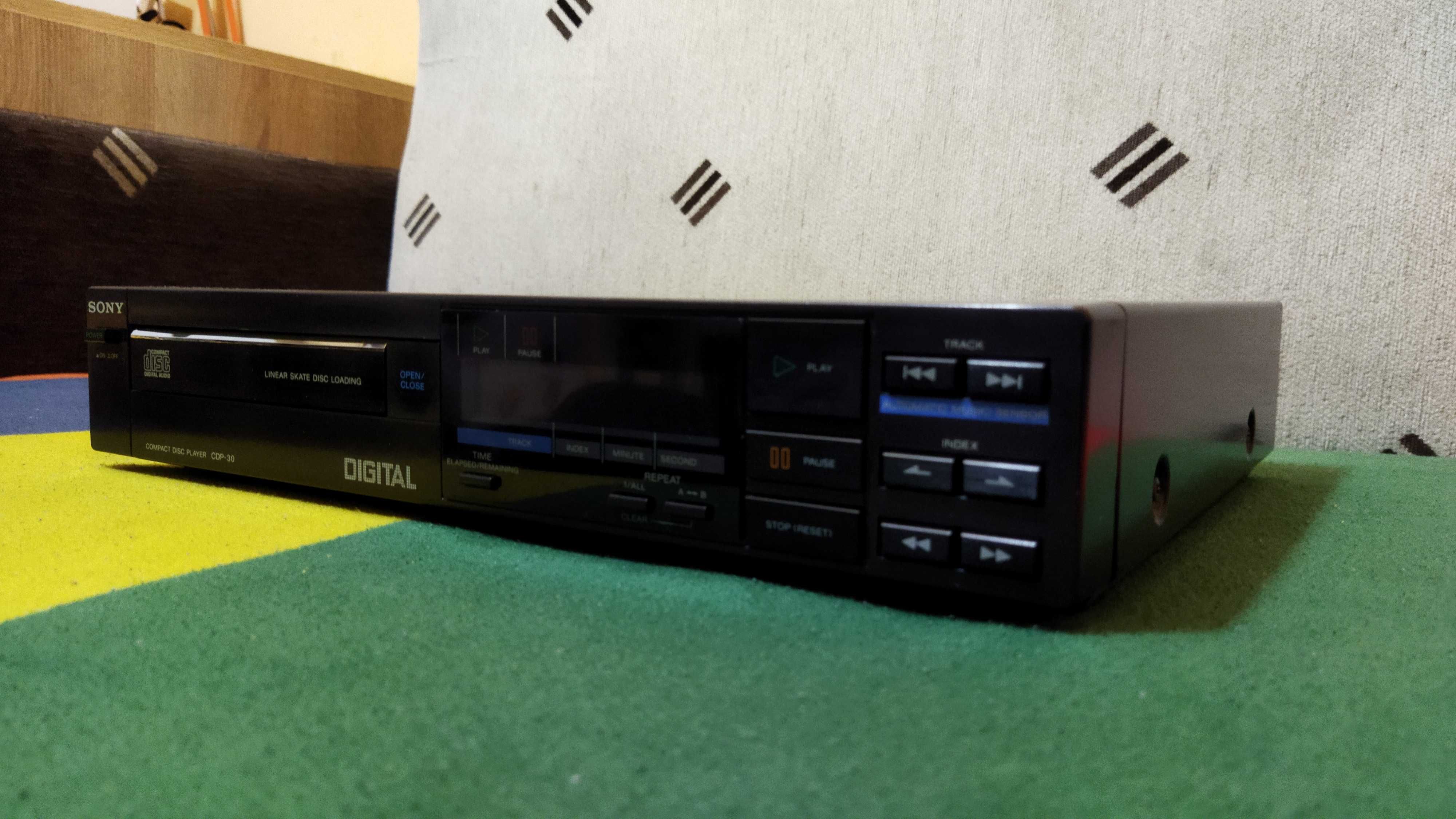 CD player vintage Sony CDP-30 din anii 80