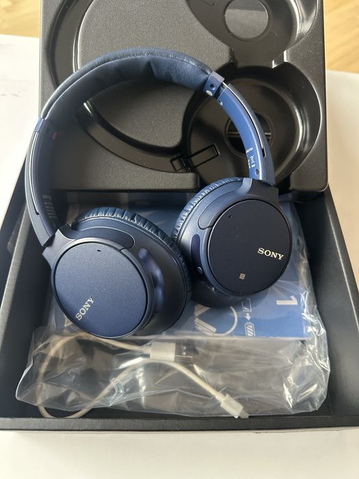 Căști Sony WH-CH700N Wireless cu Noise Cancelling – Resigilate