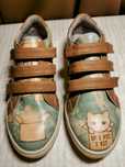 Papuci (sneakers) marca Dogo model cu pisici (If I Fit)