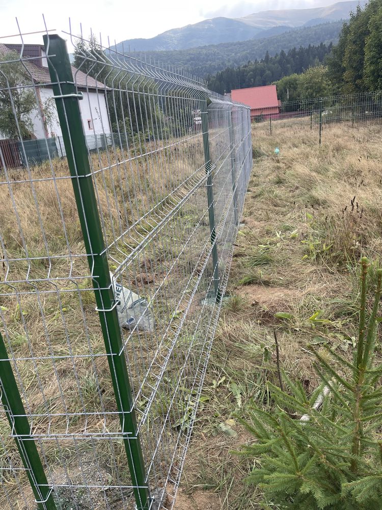 Imprejmuim terenuri cu plasa bordurata