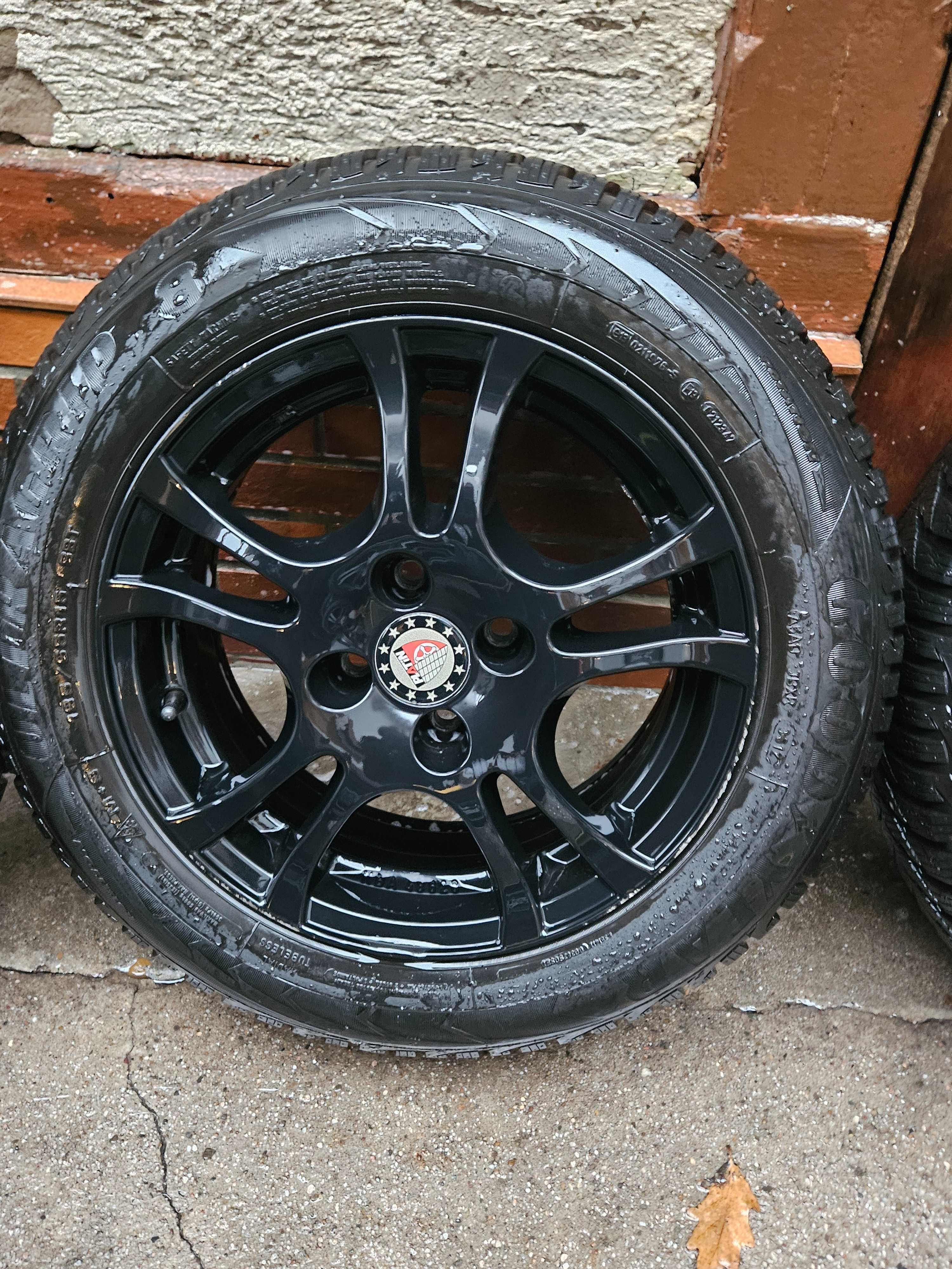 Лети джанти 15 цола  4х100 гуми 185/65/15