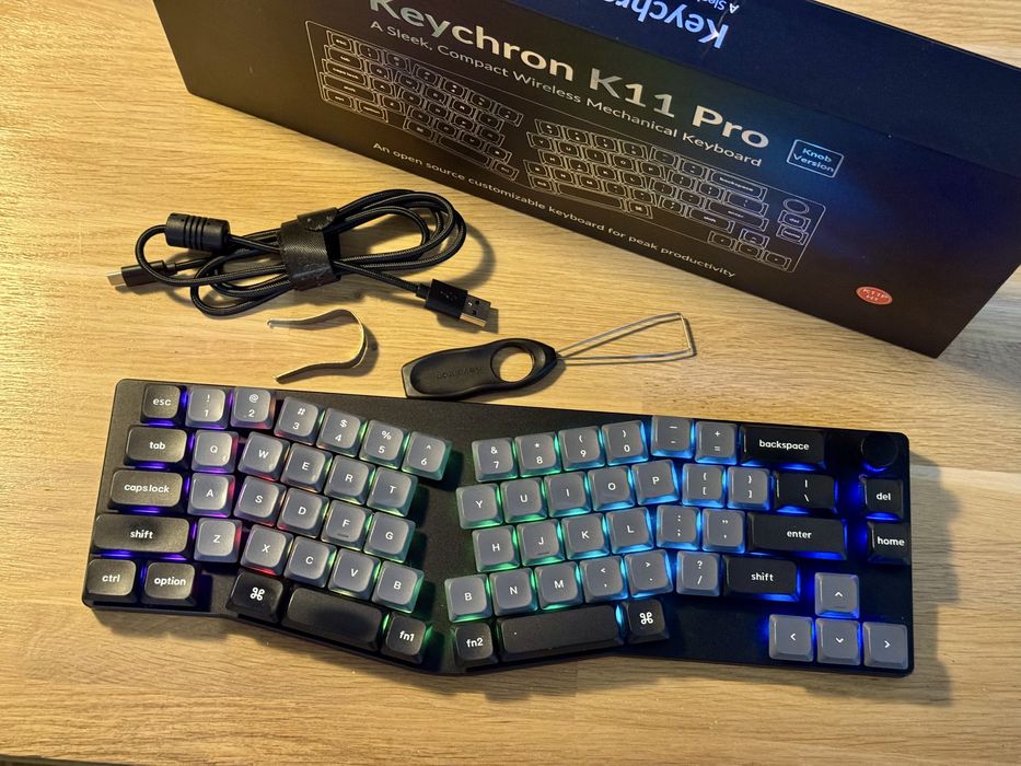 Tastatura mecanica wireless Keychron K11 PRO | hot swap, gateron red