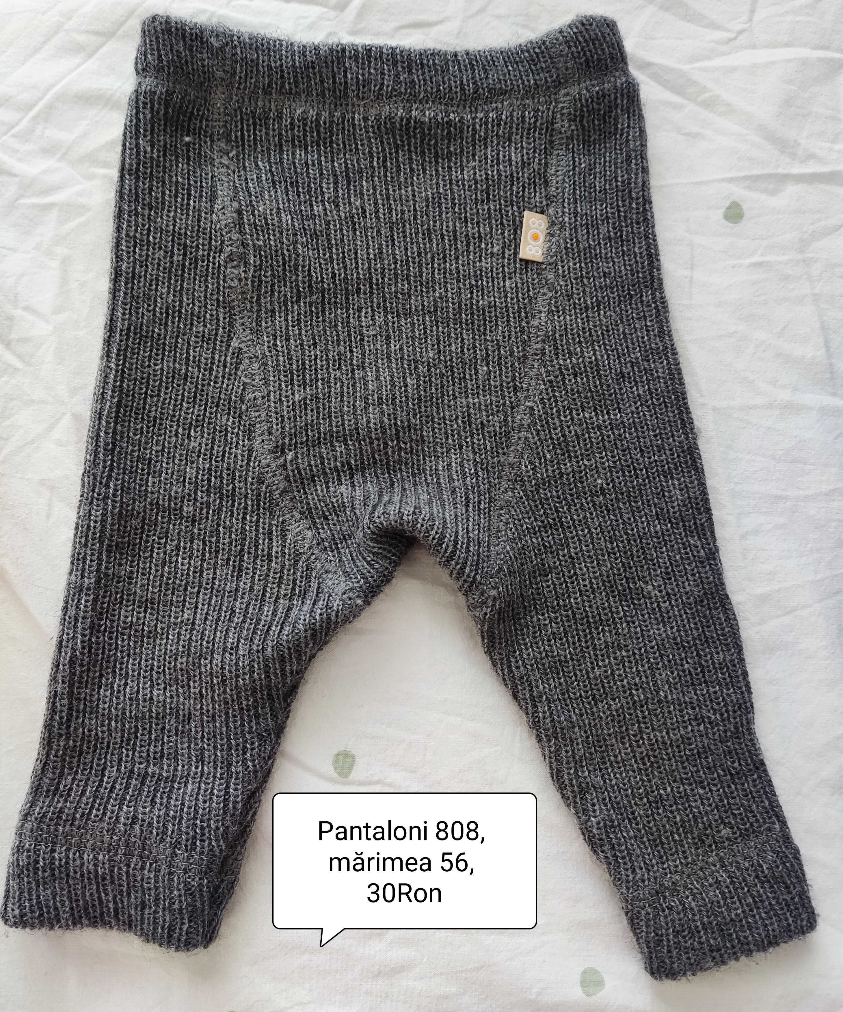 Pantaloni 808, lână merinos, mărimea 56