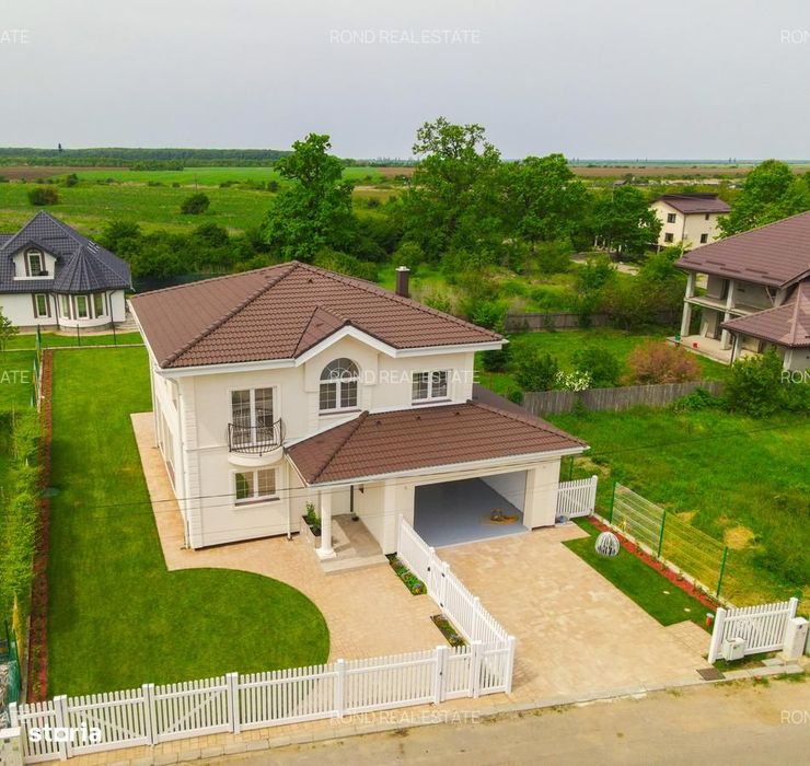 Vilă premium contemporană, finalizată în 2023 – design rafinat