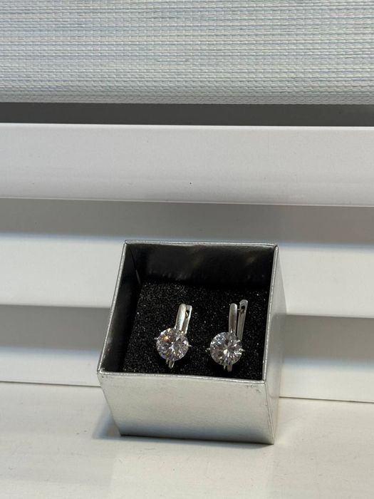 Серги серебро 925 пр