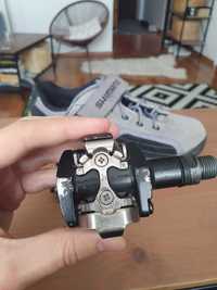 Pedale Shimano automate SPD double-side