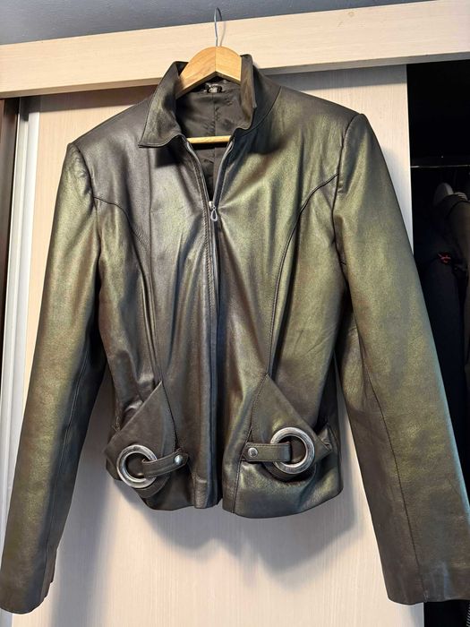 geaca piele dama marime XL