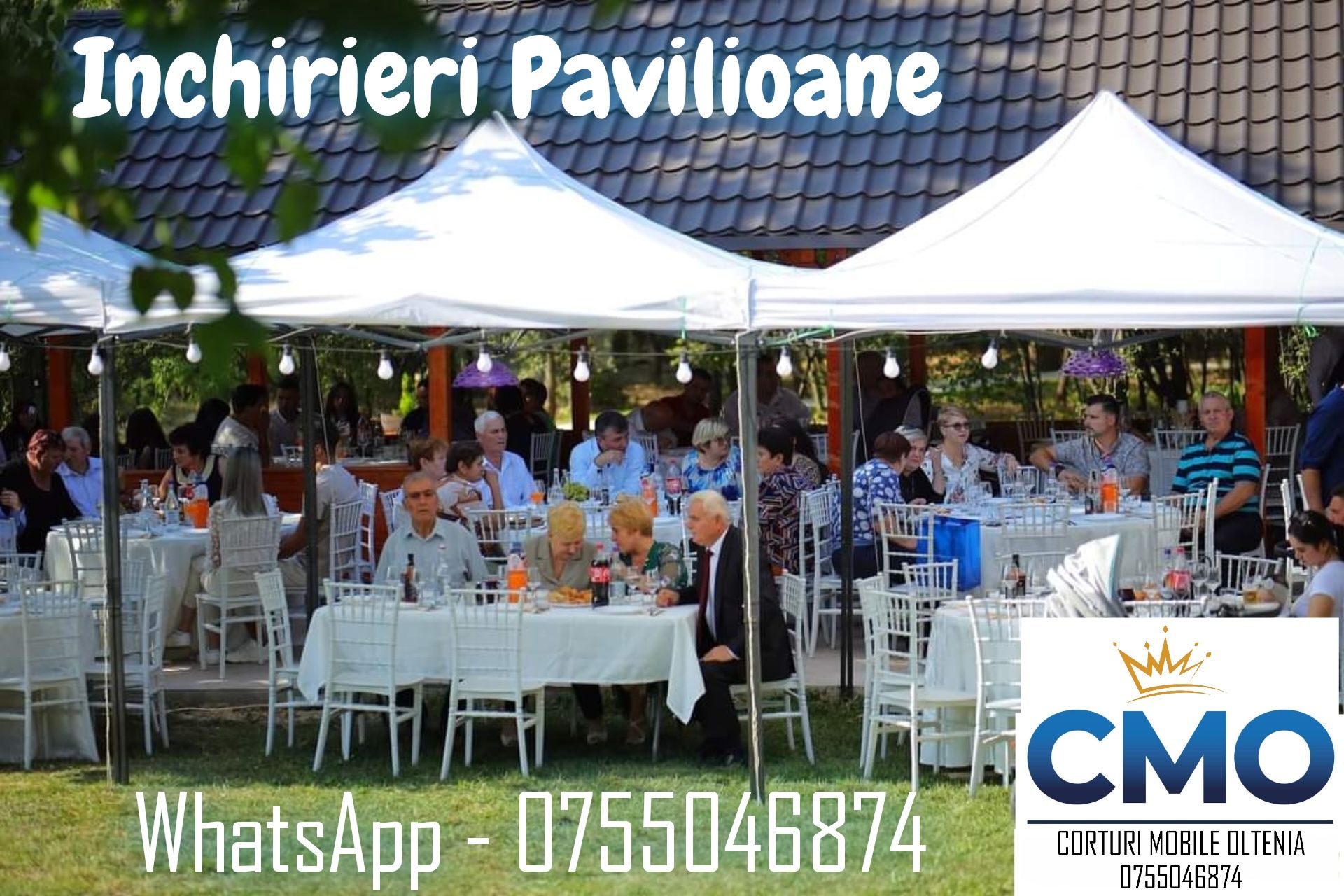 Inchiriez Pavilion Cort Corturi Mese Cununie Petrecere Aniversare Deco
