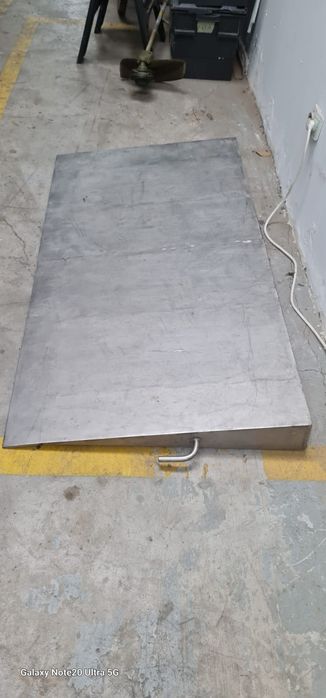 Rampa inox 150x80x12,5