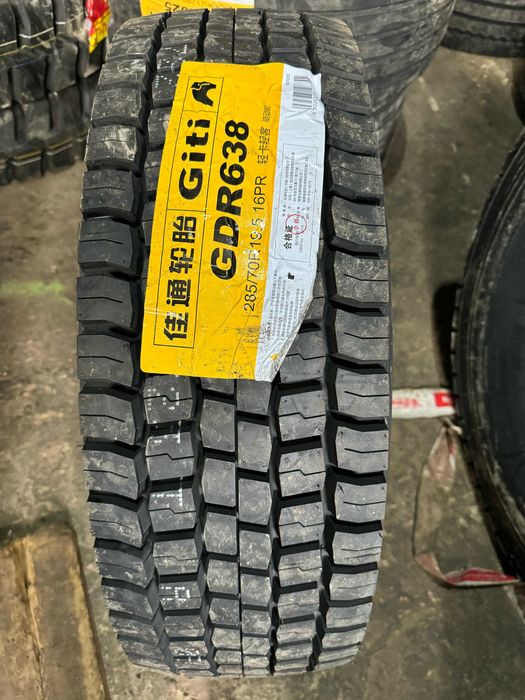 Шины 285/70R19,5 Giti ведущая, рулевая, прицепная