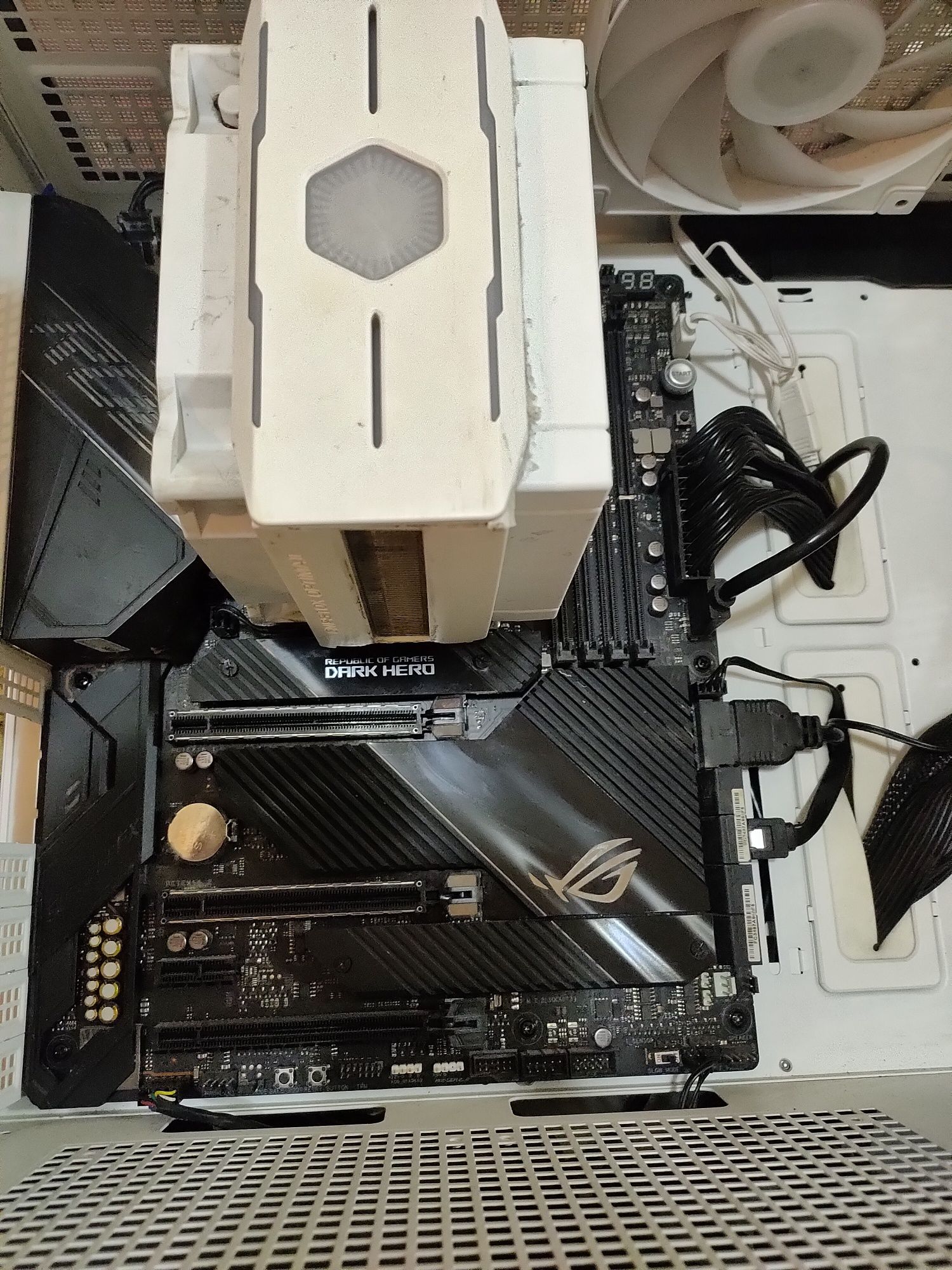 Ryzen9 5950x+x570 Asus ROG Dark hero 8+64gb ram 3600Mhz ddr4 hyper x.