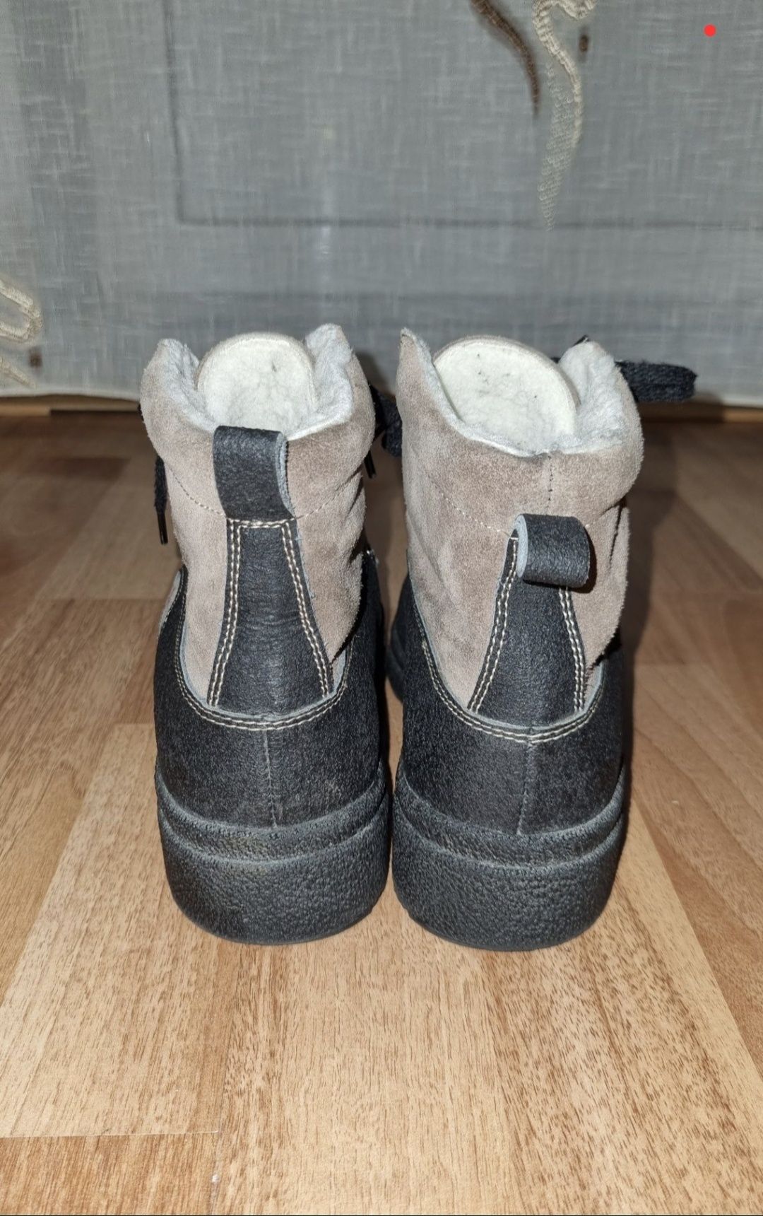 Pantofi lux / Ghete Kandahar Oslo Brown, Elveția, Piele, Lână - 36