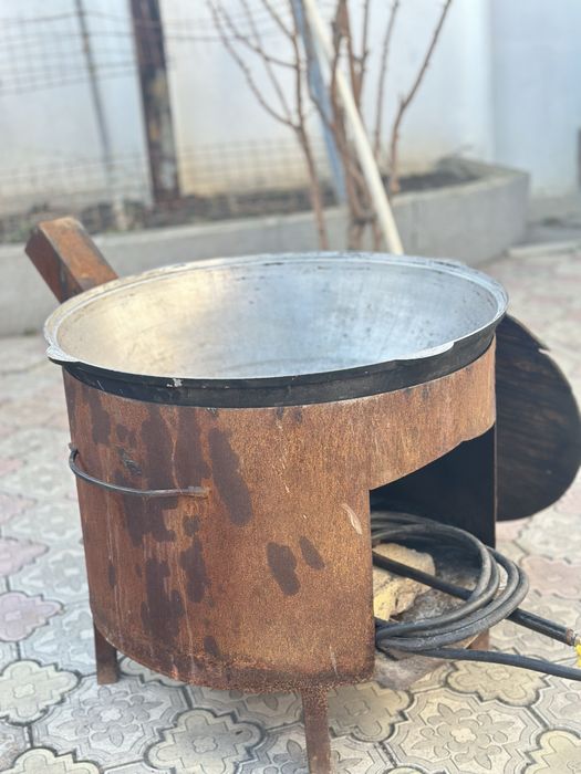 Аренда казан, очаг, горелка под газ балон.