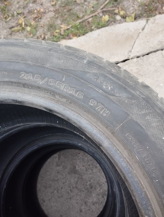 Зимние шины состоянии средней