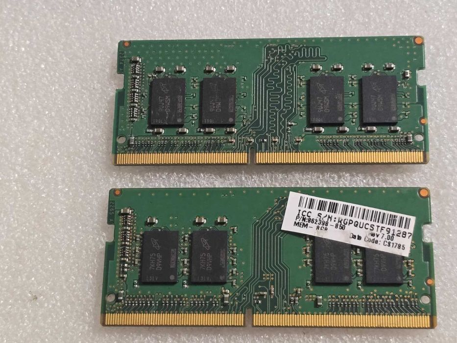 Memorie RAM laptop Micron 8GB DDR4 2400Mhz PC4 SODIMM - MTA8ATF1G64HZ