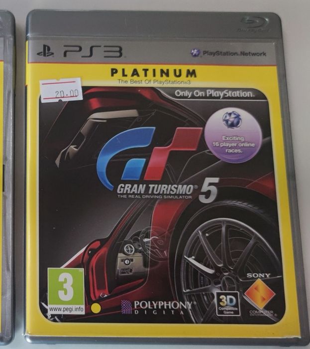 PS3-Gran Turismo 5/19,99 лева/