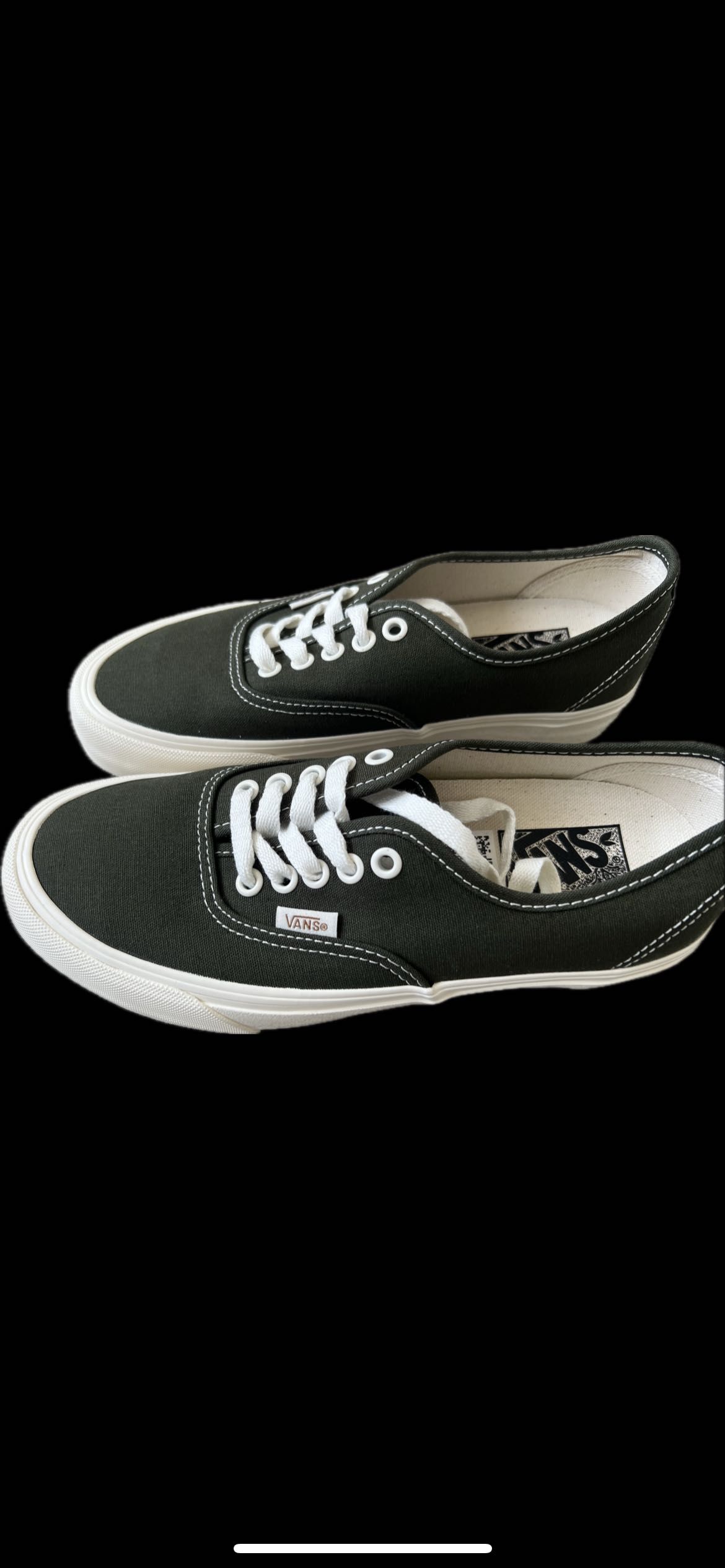 Vans verde padure