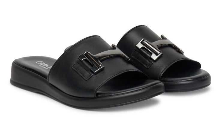 Papuci  Gabor din piele naturala