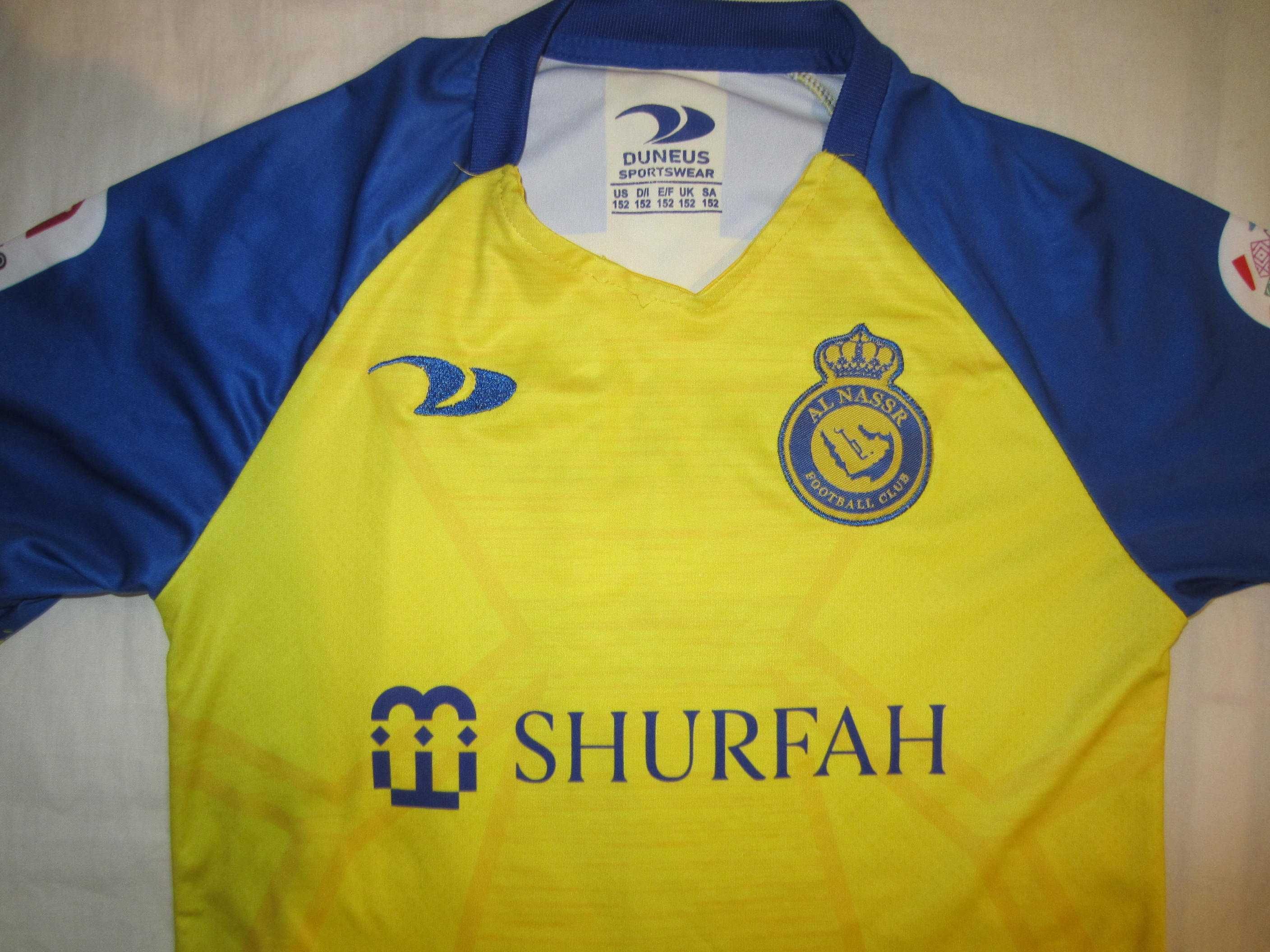 Tricou fotbal Ronaldo, Al Nassr,masura 152,marca Duneus, stare f. buna