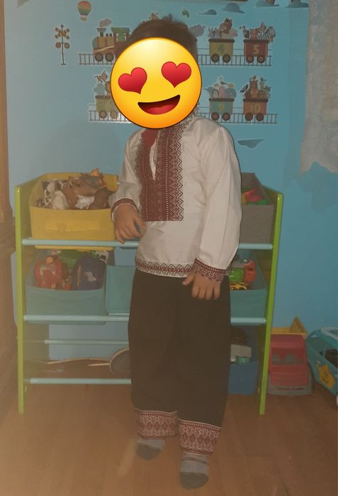 Costum popular 3/4 ani